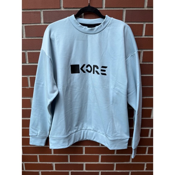HEAD Kore Sweatshirt Pullover Crew Neck Athletic Made‎ in Europe - Picture 1 of 8